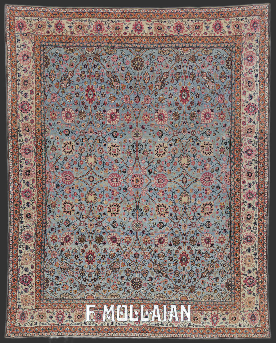 Senneh Rug Floral Design n°:141085